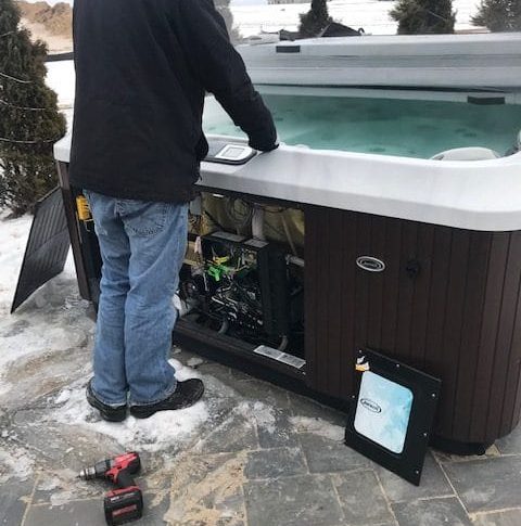 Hot Tub Repair Service in Brookfield, spa repair Brookfield WI, hot tub maintenance Southeast WI